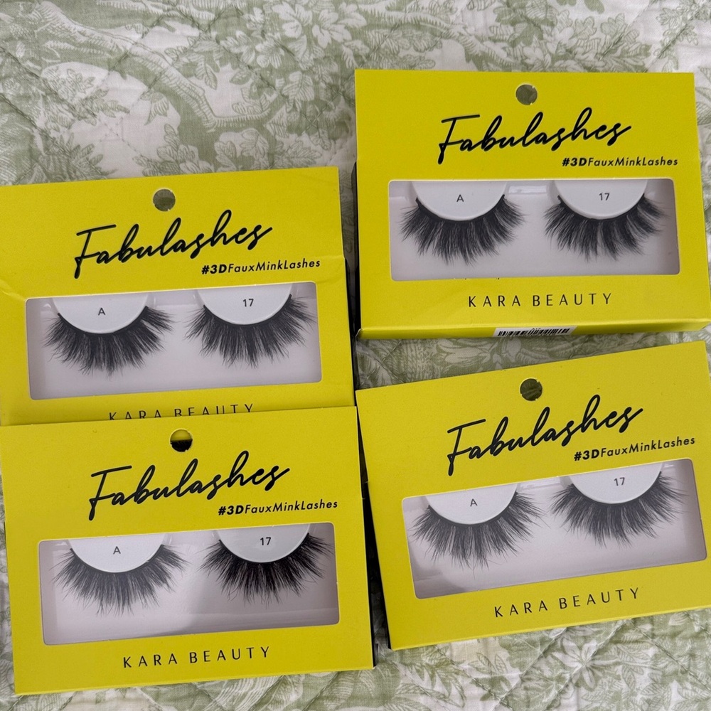 Kara Beauty Fabulashes 3D Faux Mink Lashes - Black